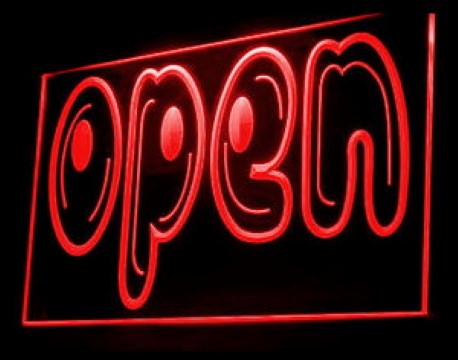 OPEN Business sign LED Neon Sign